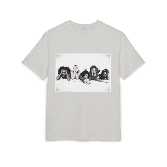 “Fierce Five” Vintage Inspired Unisex Heavy Oversize Tee - Retro Rock Vibes