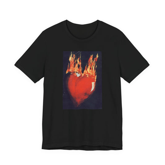 Burning Love Unisex Jersey Short Sleeve Tee