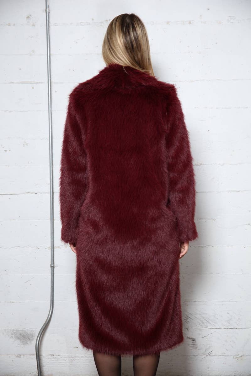Vivian Faux Fur Overcoat