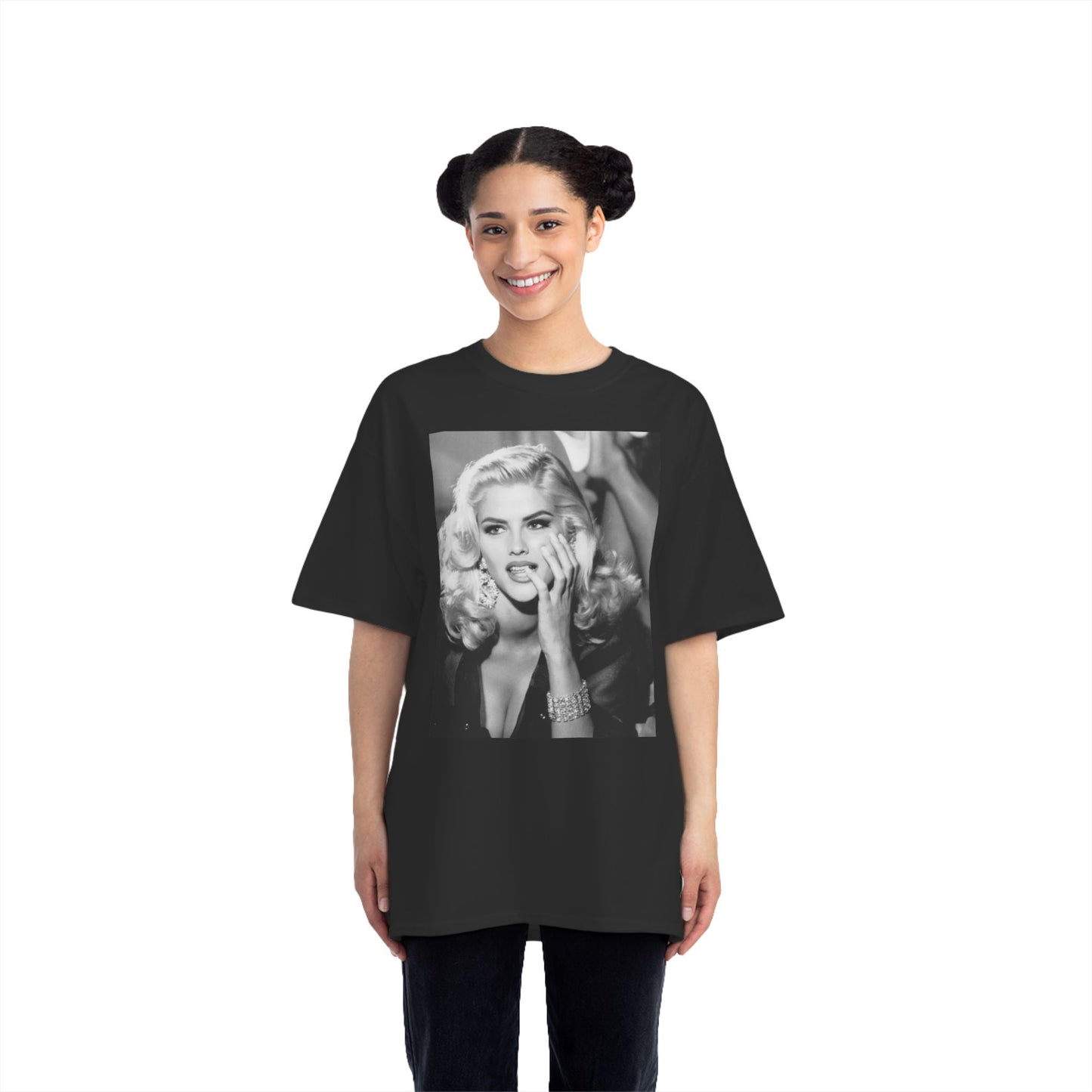 “Anna Nicole” Vintage Glamour Graphic T-Shirt - Retro Celebrity Style