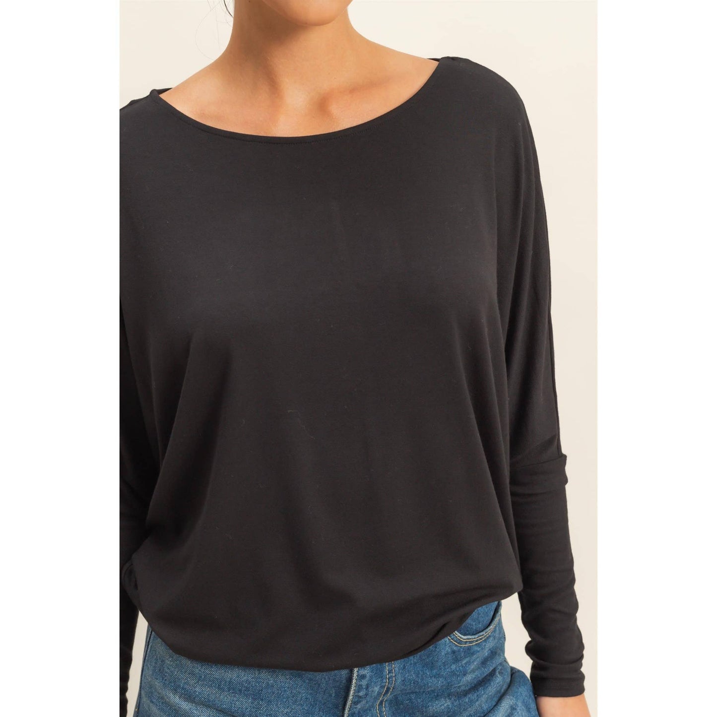 Dolman Long Sleeve Top