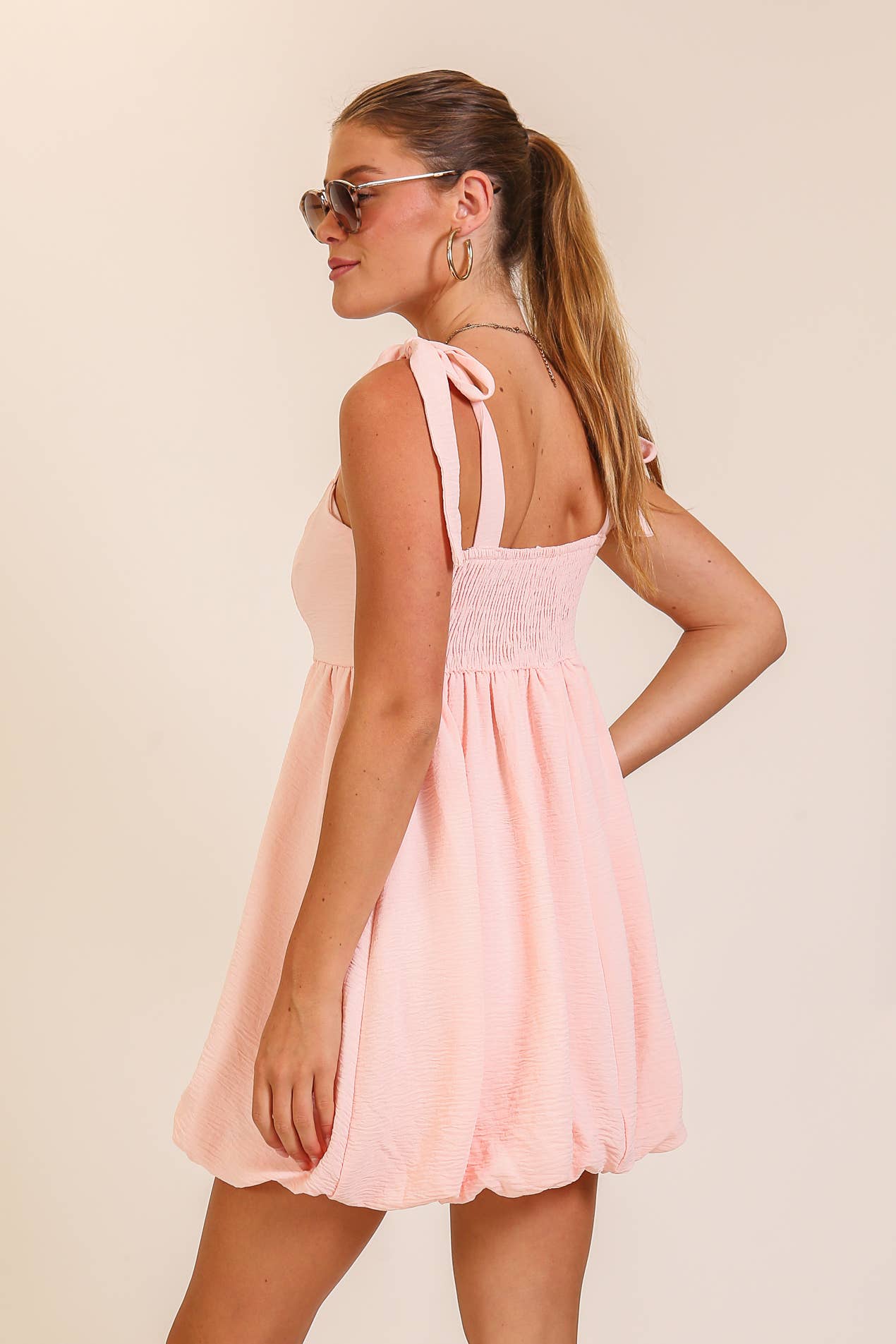 Chic Bubble Airflow Baby doll Dress
