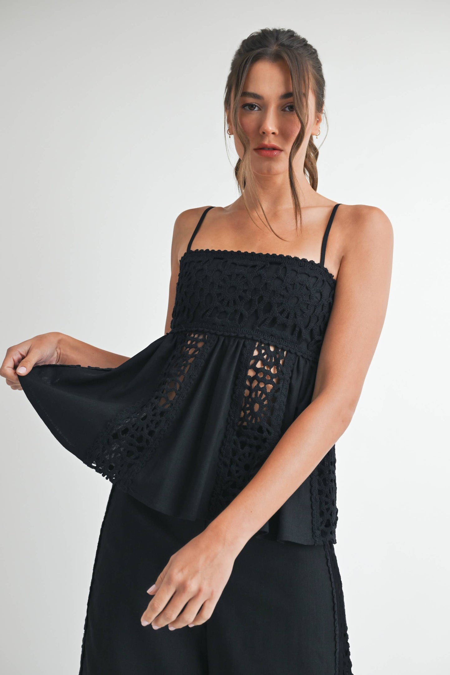 Crochet baby doll Top