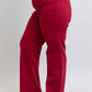 Heart Shaped Back Pockets High Waisted 90's Straight- PLUS