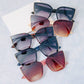 Acetate Frame Sunglasses Set