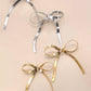 FESTIVAL BOW SNAKE CHAIN EARRINGS