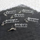 Face To Face Acrylic Word Key Chain - Mogul