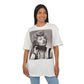 Vintage Glam Unisex Heavy Oversize Tee - Retro Style Fashion Icon Graphic
