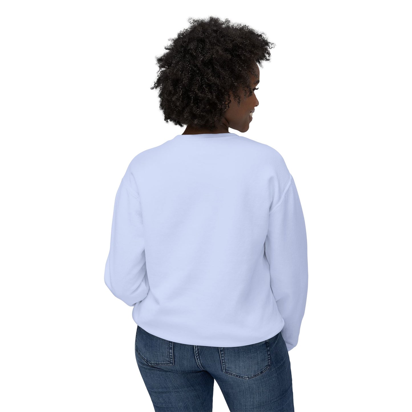 Bem Feito Crewneck Sweatshirt — Portuguese Floral Tile Design