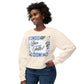 Bem Feito Crewneck Sweatshirt — Portuguese Floral Tile Design