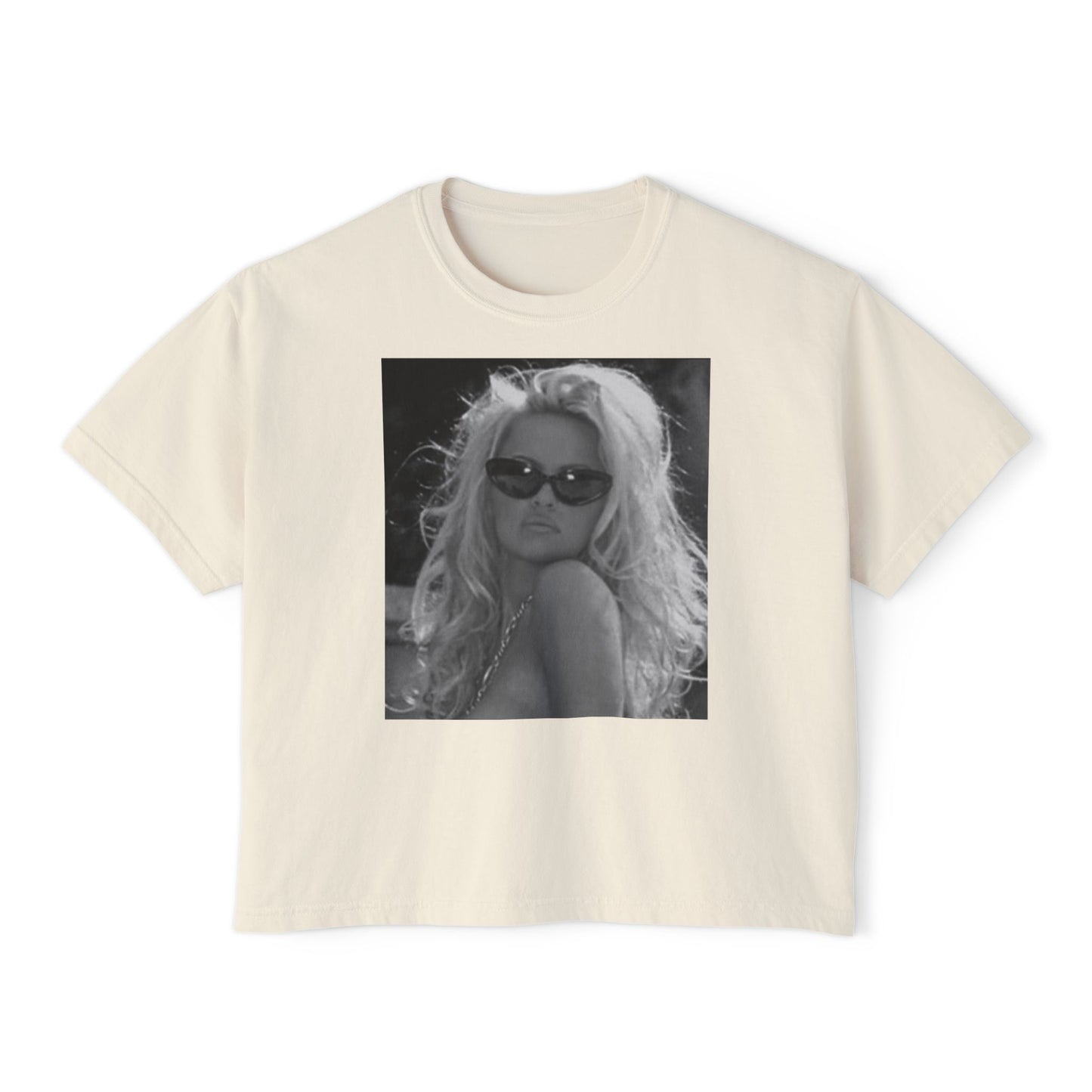 “Platinum Power” Women's Graphic Boxy Tee