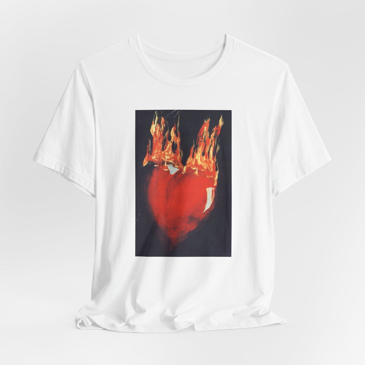 Burning Love Unisex Jersey Short Sleeve Tee
