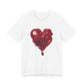 Balloon Heart Unisex Jersey Short Sleeve Tee