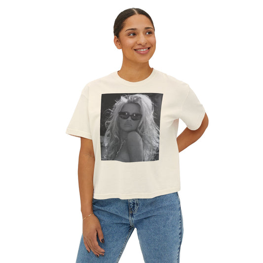 “Platinum Power” Women's Graphic Boxy Tee