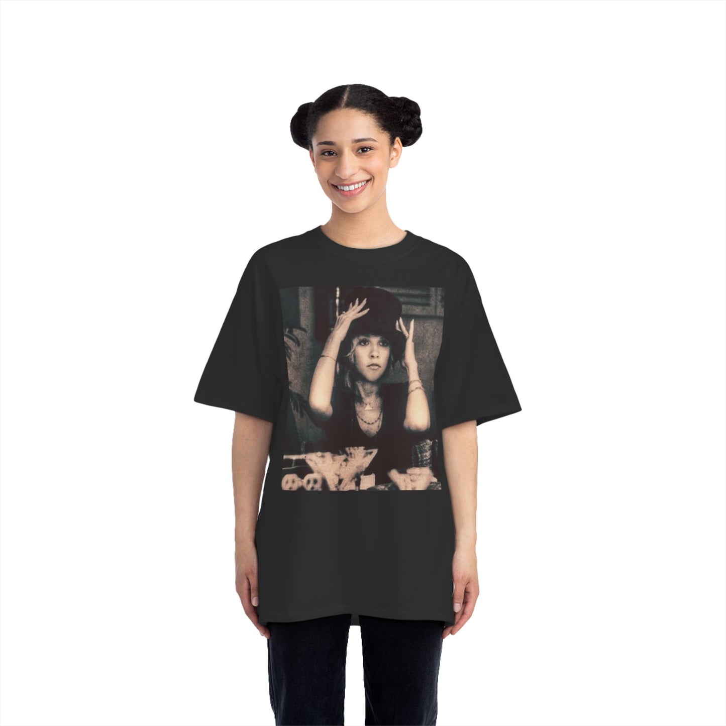 Vintage-Inspired Beefy-T® Short-Sleeve T-Shirt - Retro Graphic Tee