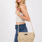 Braided Semi Circle Tote Bag