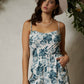 Floral Print Sleeveless Romper