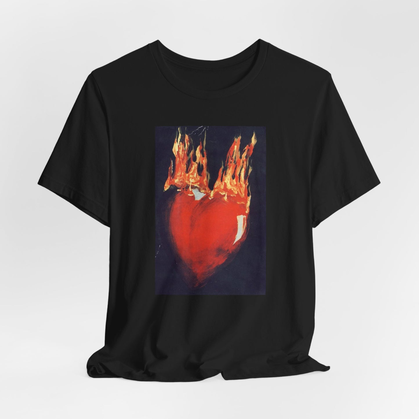 Burning Love Unisex Jersey Short Sleeve Tee