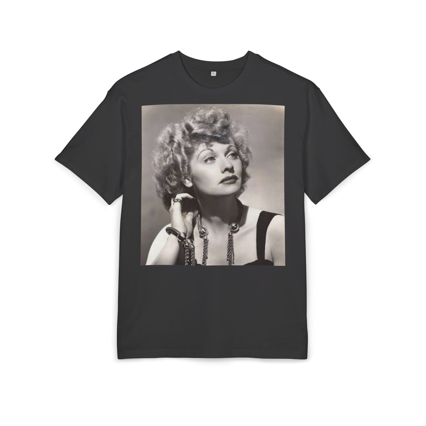 Vintage Glam Unisex Heavy Oversize Tee - Retro Style Fashion Icon Graphic