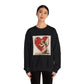 Cupid Vintage Heart Crewneck Sweatshirt