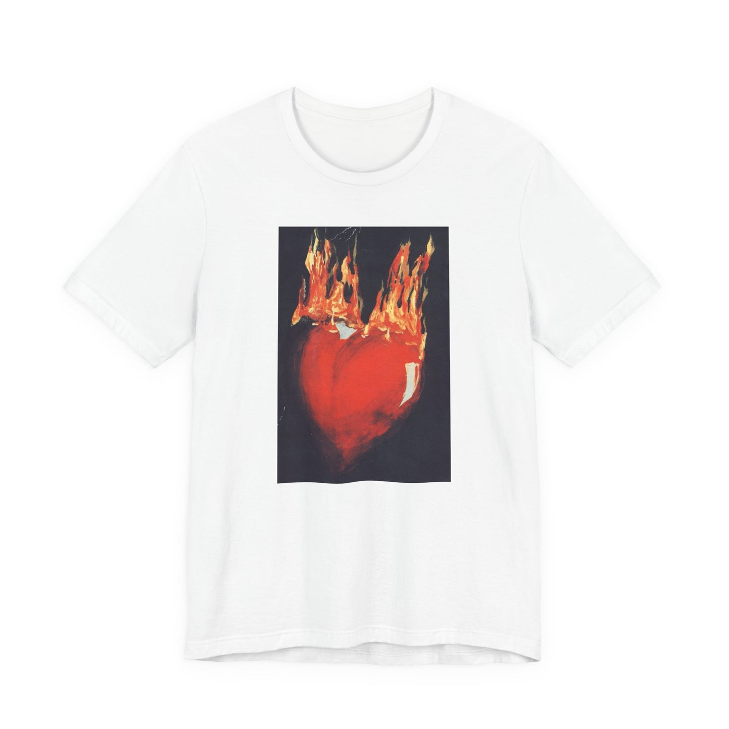 Burning Love Unisex Jersey Short Sleeve Tee