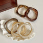 Geometric Polygon Irregular Acrylic Bracelets DP25B568