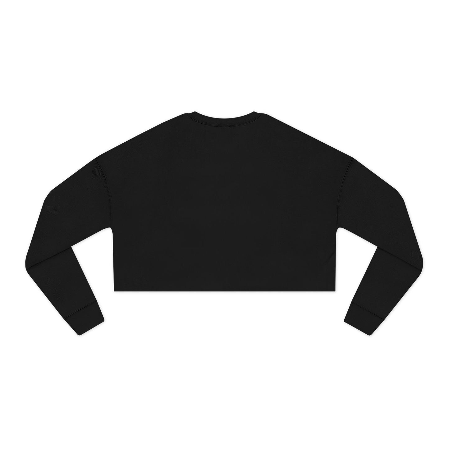 “Diamonds and Dreams” Graphic Women's Cropped Sweatshirt