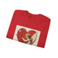 Cupid Vintage Heart Crewneck Sweatshirt