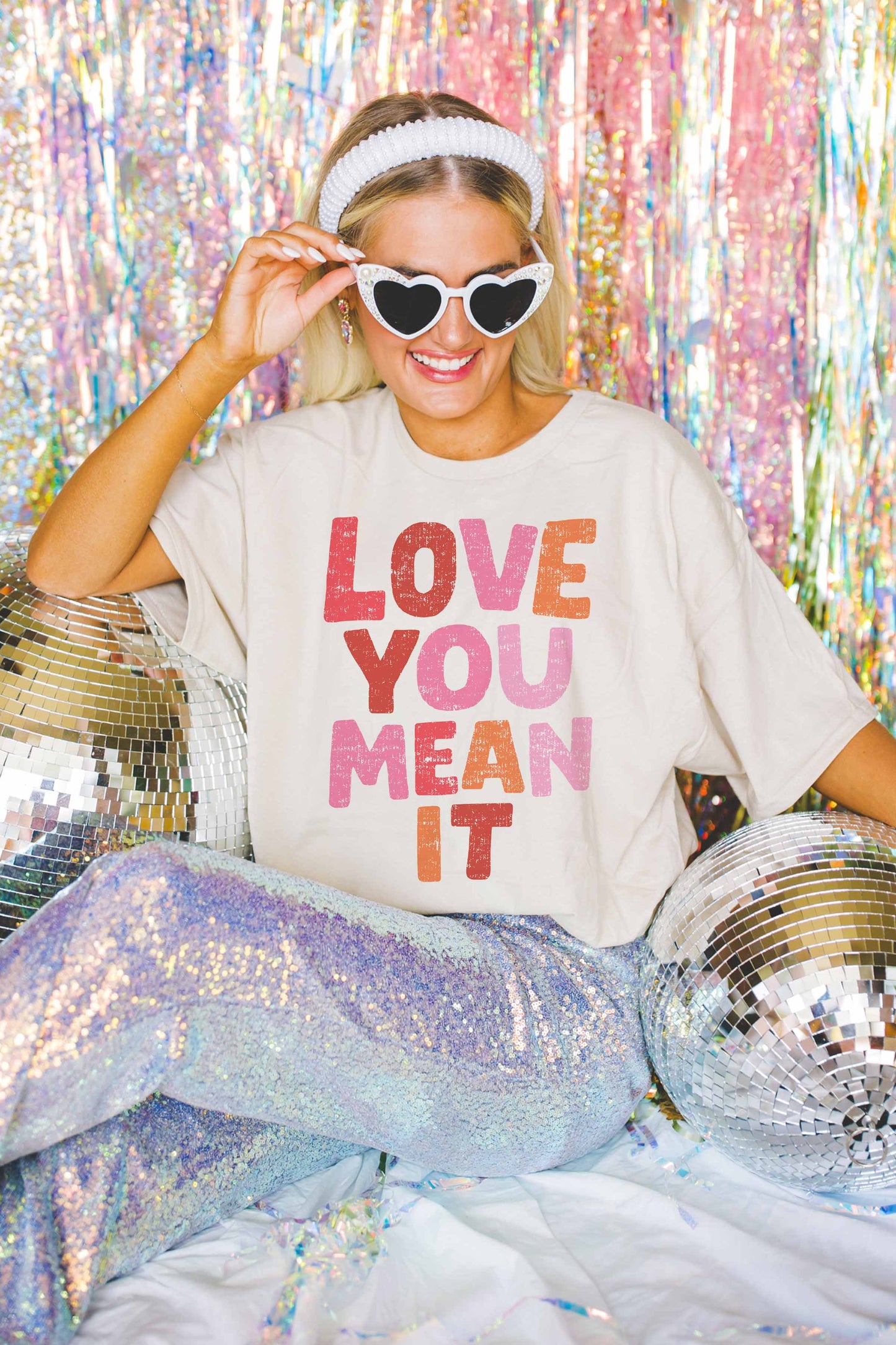 LOVE YOU MEAN IT OVERSIZED TEE