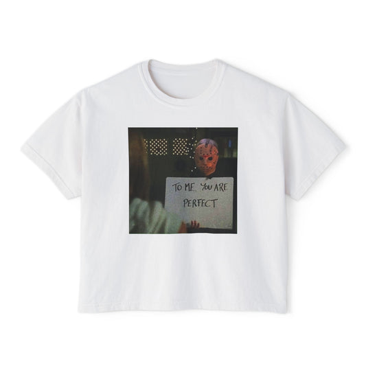 Perfectly You Women's Boxy Tee - Trendy Casual Top, Gift for Her, Everyday Wear, Plus Size Available, Vintage Inspired Design