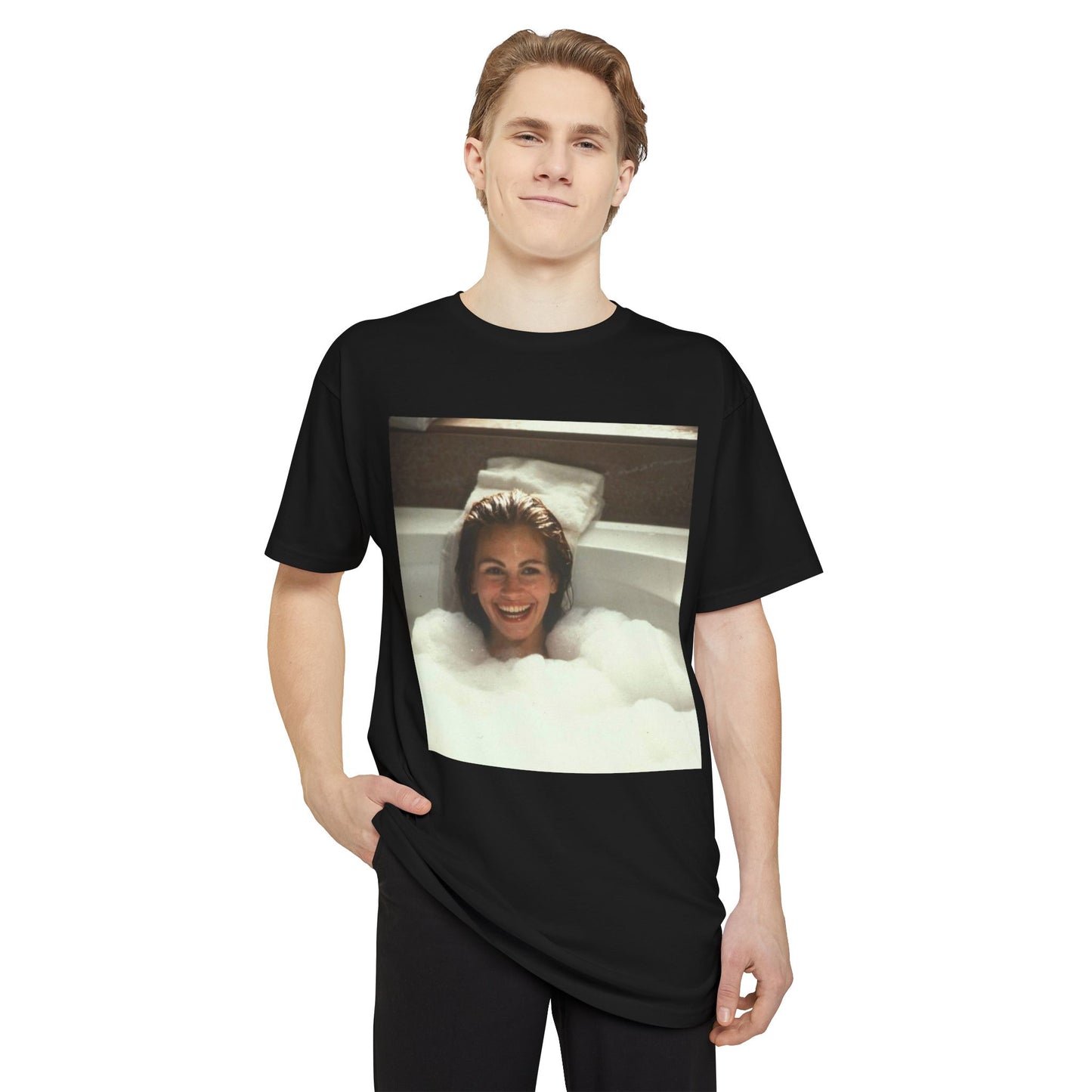 “Prettiest Woman” Unisex Long Body Urban Tee