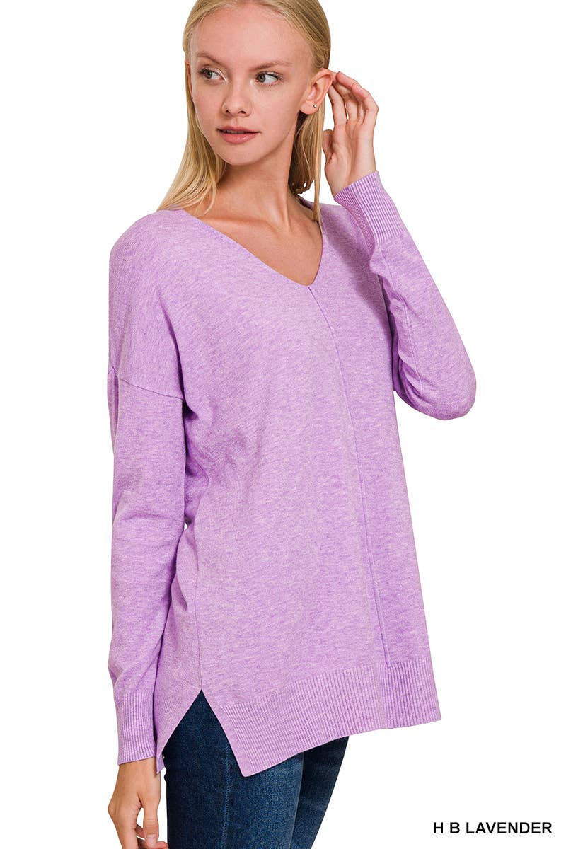 The Classic Front Seam Sweater