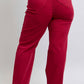 Heart Shaped Back Pockets High Waisted 90's Straight- PLUS