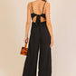Airflow Tie-Back Wide Leg Jumpsuit