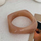 Vintage Irregular Wide Acrylic Bracelets DP25B581