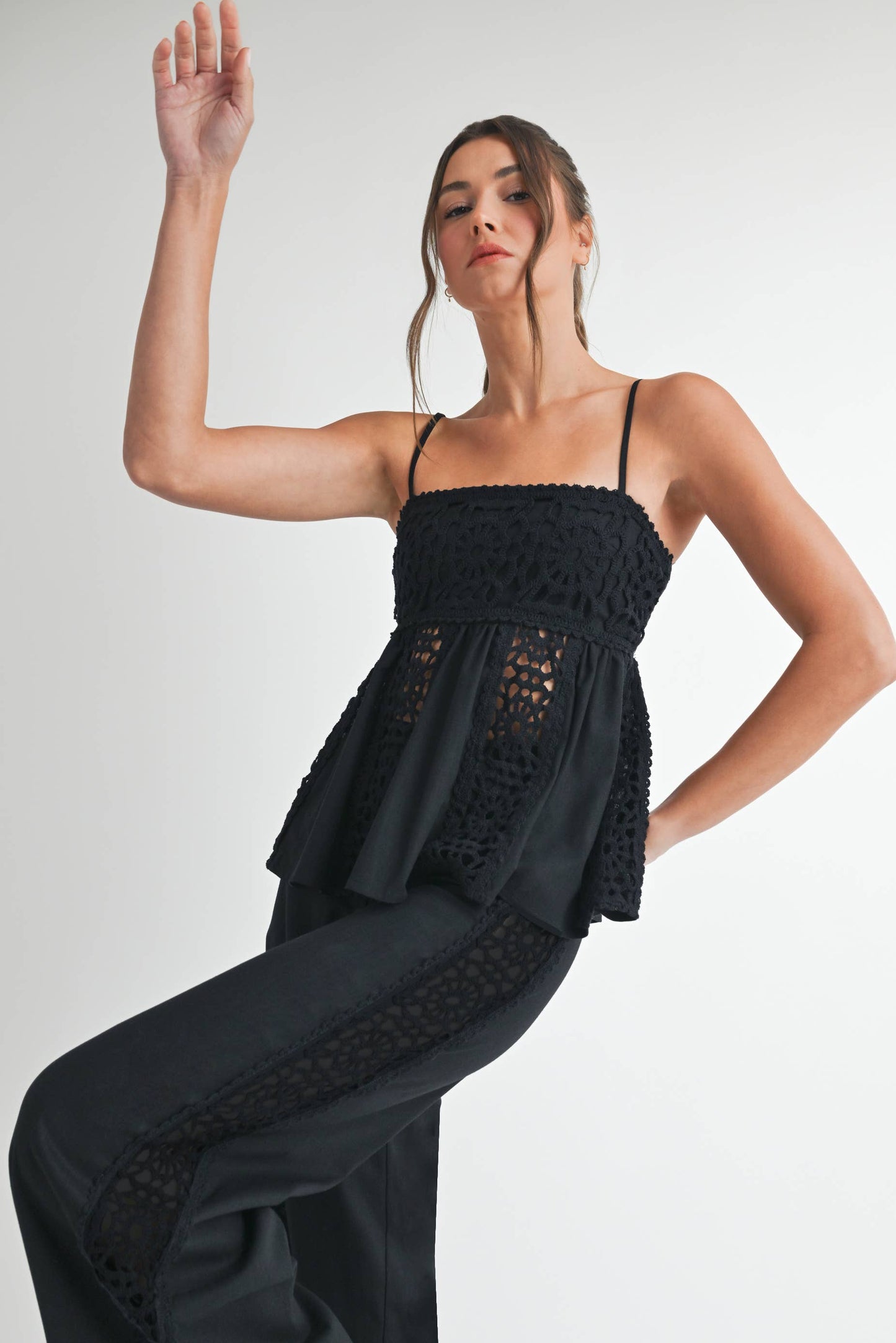 Crochet baby doll Top