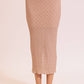 Boho Textured Maxi Skirt