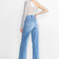 Stud Wide Leg Jeans