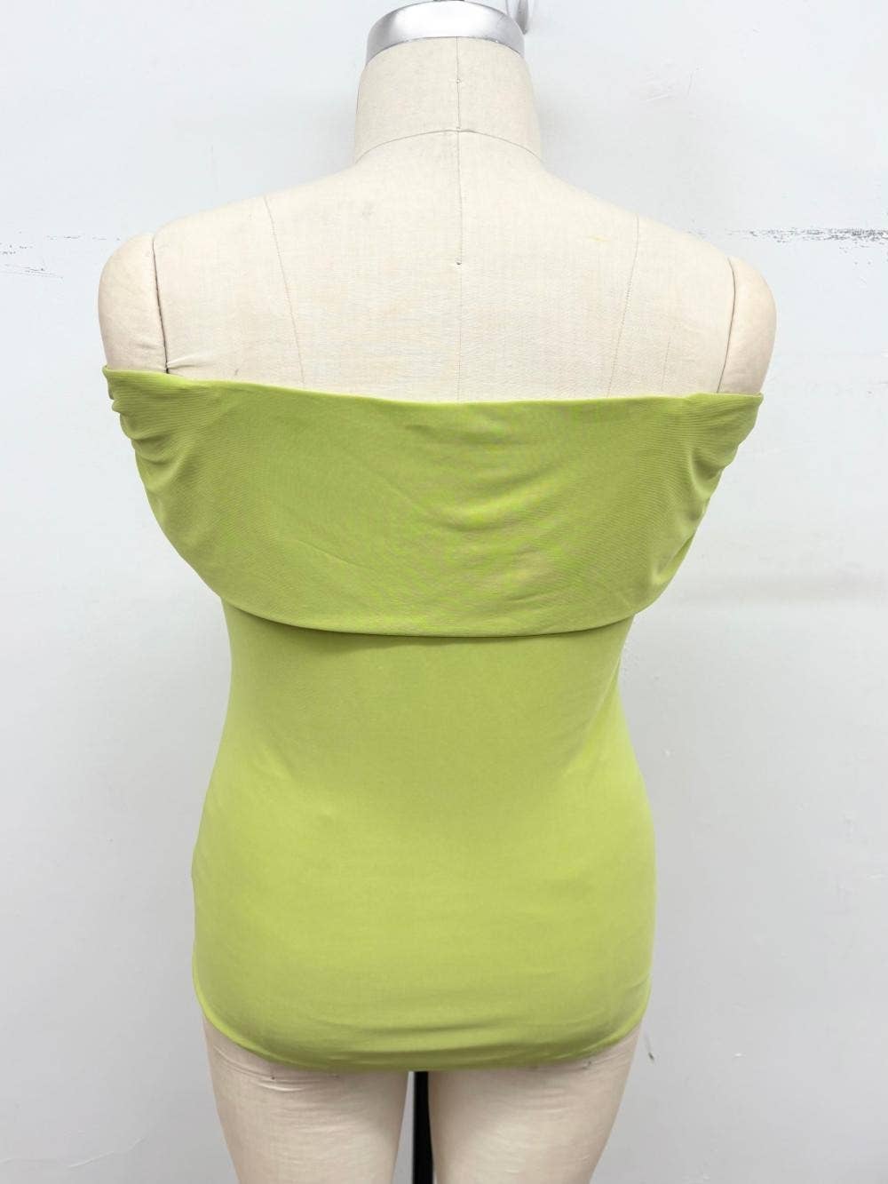 Plus Size Off-Shoulder Top with Metal Accent