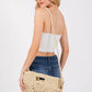 Braided Semi Circle Tote Bag
