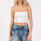 P1355R-MD HIGH RISE RIGID RELAXED MIDI SHORT W/ FRAYED HEM
