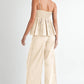 Crochet High Waist Pants