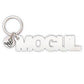 Face To Face Acrylic Word Key Chain - Mogul