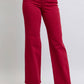 Heart Shaped Back Pockets High Waisted 90's Straight