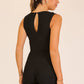 Square Neck Mini Romper Dress