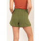 DZ24C377-D-ALL TIME FUN HIGH WAIST LINEN SHORTS