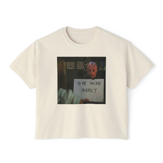 Perfectly You Women's Boxy Tee - Trendy Casual Top, Gift for Her, Everyday Wear, Plus Size Available, Vintage Inspired Design