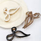 JUMBO CELLULOSE CASTING BOW HAIR CLAW CLIPS