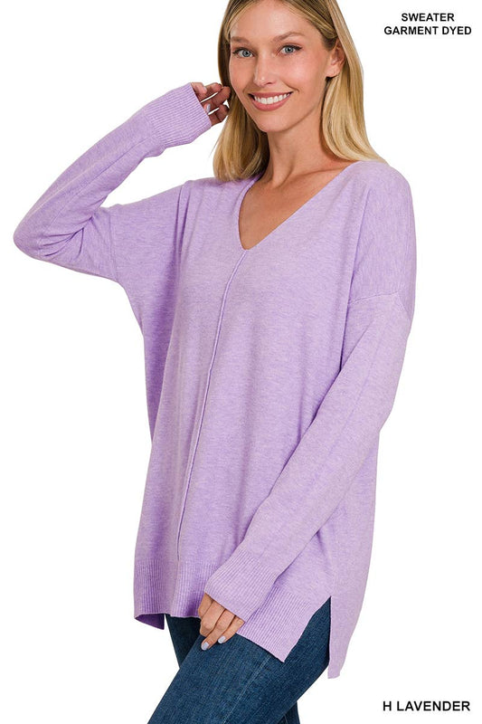 The Classic Front Seam Sweater