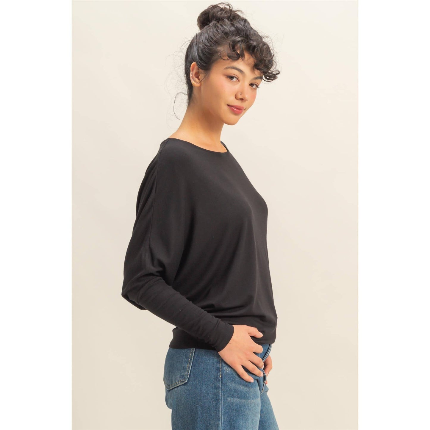Dolman Long Sleeve Top